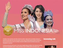 Tablet Screenshot of missindonesia.net